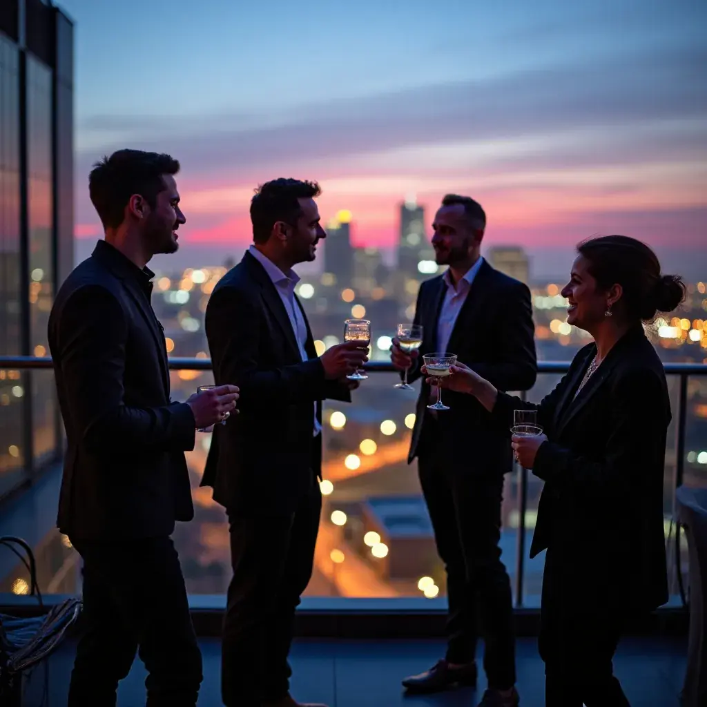 Modern office environment