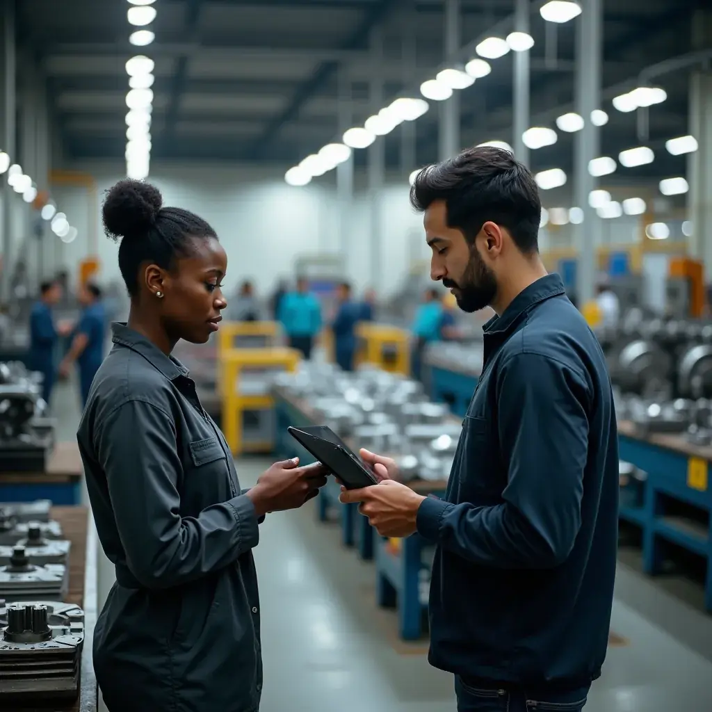 Professional team collaboration